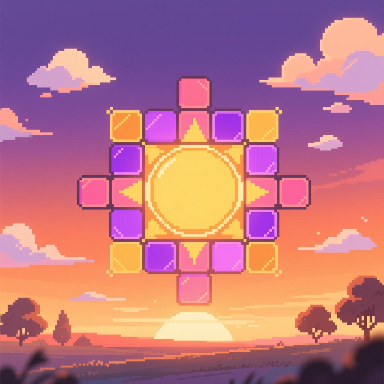 Diamond Collage Icon